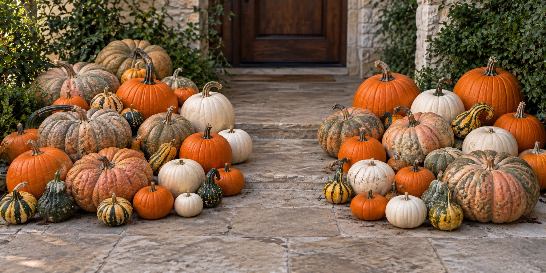 Halloween Legend pumpkin display